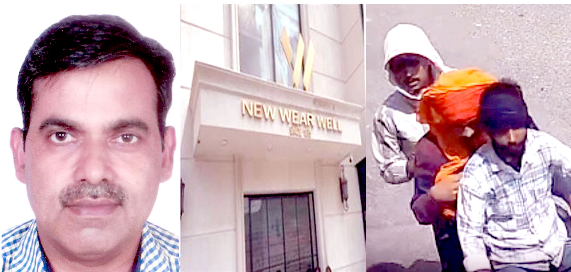 Sanjay Verma, co-owner of ‘New Wear Well’ showroom, was shot dead in broad daylight in Abohar